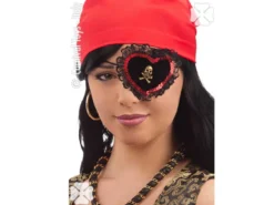 Benda Pirata Cuore Paillette