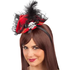 Cappellino Piratessa Con Cerchietto