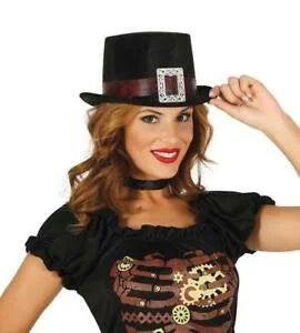 Cilindro Steampunk Con Fibbia