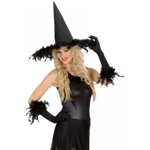 Cappello Strega Piume