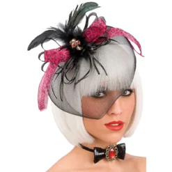 Cerchietto Veletta E Teschio