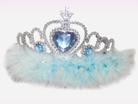 Corona Cuore Marabou (2 Colori) - immagine 2