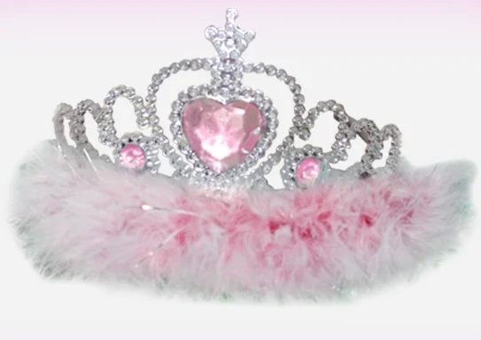 Corona Cuore Marabou (2 Colori)