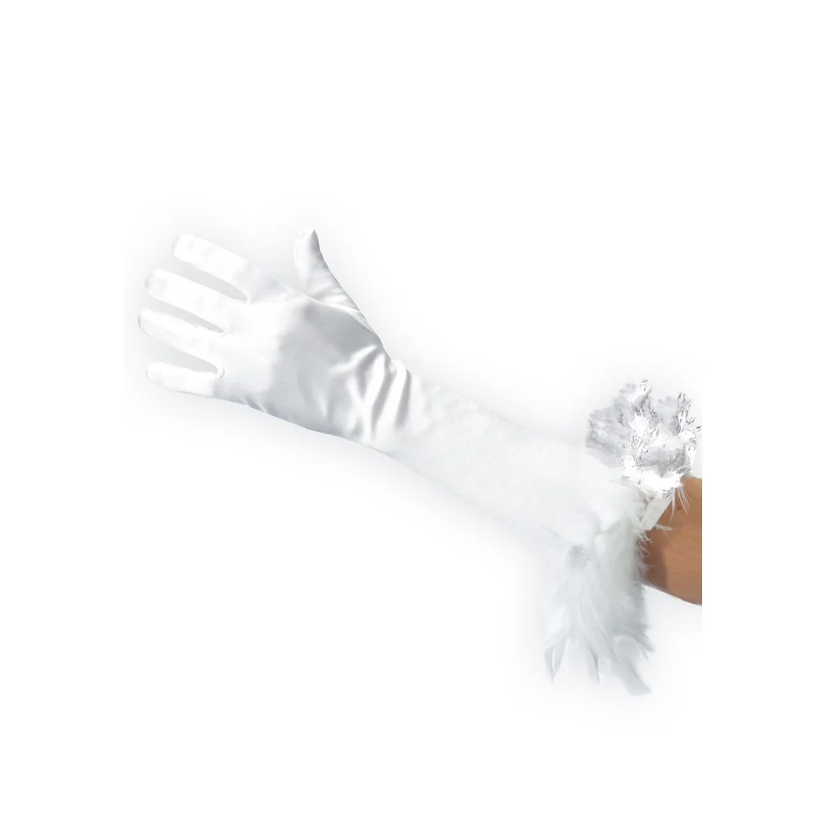 Guanti Con Piume