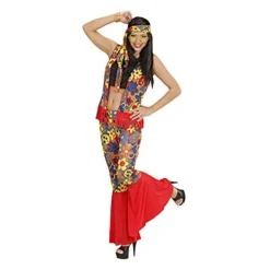 Anni '60 - Hippie Fiori Rosso