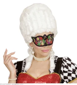 Maschera Arlecchino Glitter