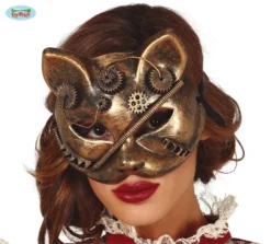 Maschera Gatto Steampunk