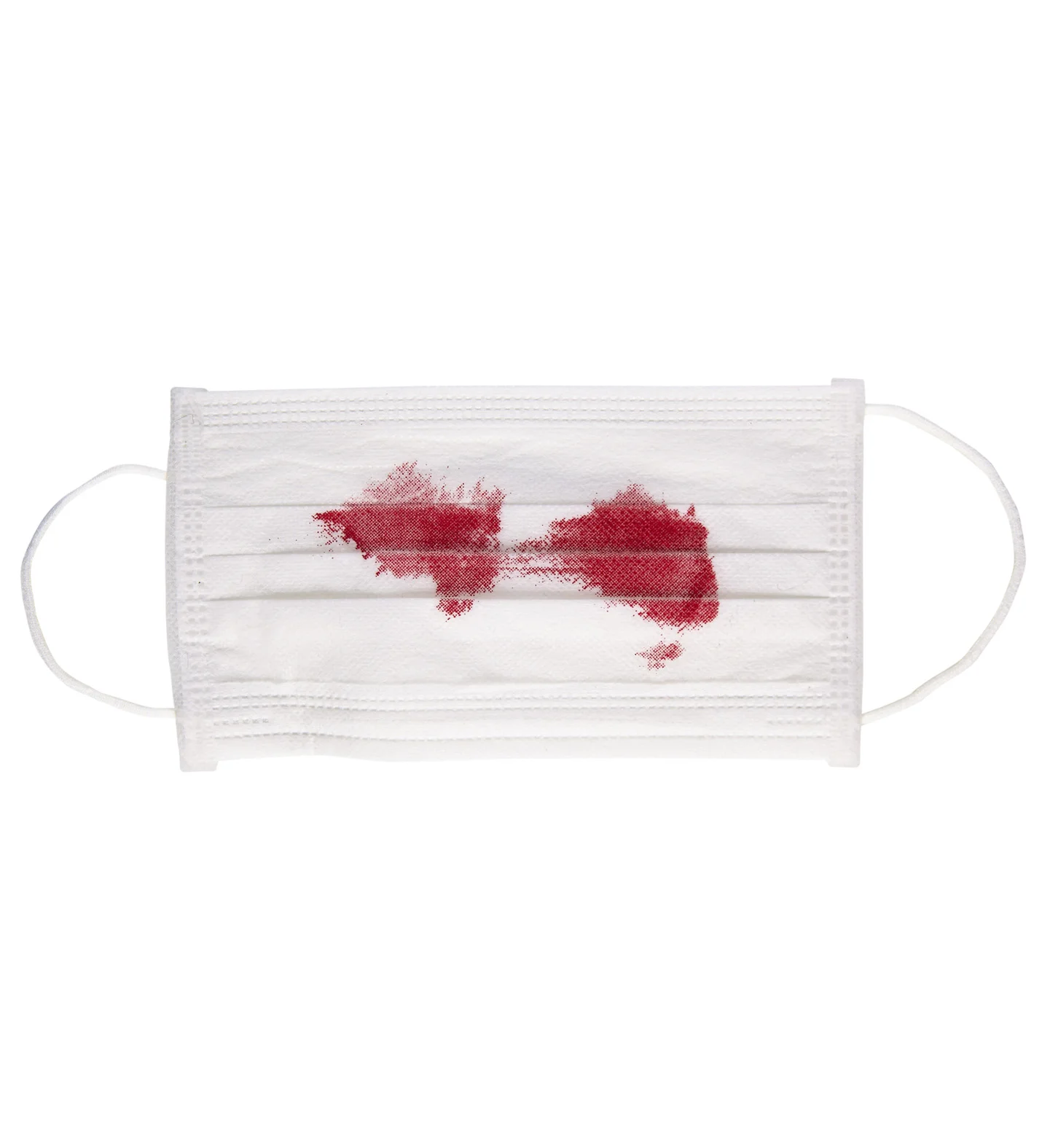 Mascherina Insanguinata