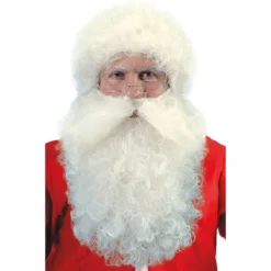 Parrucca Con Barba Avorio