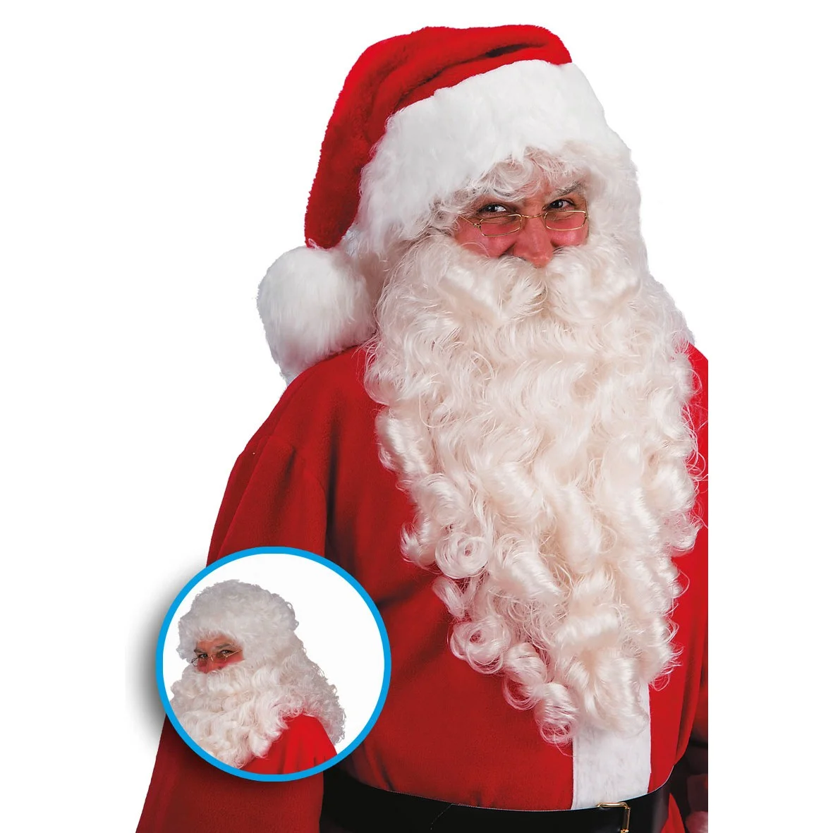 Parrucca Con Barba Lusso